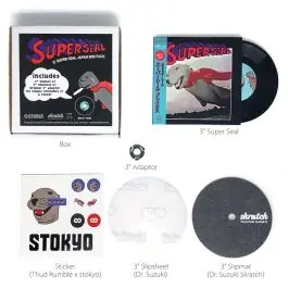 Stokyo 3'' Super Seal (DJ QBert) - Box-Set schwarz Finale Aktion