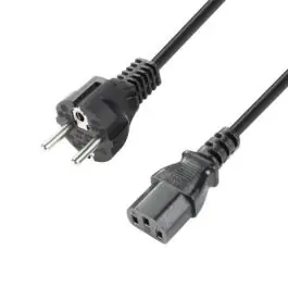 Neu Im Sortiment Adam Hall Cables 8101 KB 0500 Kaltgerätekabel CEE 7/7 - C13 5 m