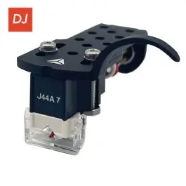Sale Jico Omnia J44A 7 IMP DJ Nude Tonabnehmer System mit Headshell, schwarz