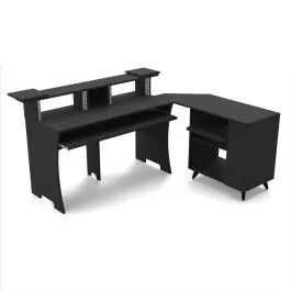 Glorious Workbench black + Side Rack + Rack Adapter Kostenfreie Lieferung