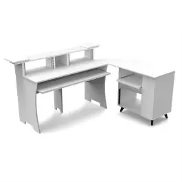 Glorious Workbench White + Side Rack White + Side Rack Adapter White Günstig