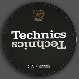 Dr. Suzuki X Technics 12'' 50th Limited Edition Slipmats schwarz Angebot