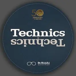 Kostenfreie Lieferung Dr. Suzuki X Technics 12'' 50th Limited Edition Slipmats blau