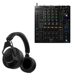 Pioneer DJ DJM-A9 + AlphaTheta HDJ-F10-TX Heißes Angebot