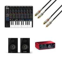 Heißes Angebot Reloop Keypad Pro + Focusrite Scarlett Solo 4th Gen + Reloop DSM-3