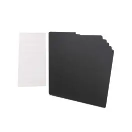 Markenprodukt Glorious Vinyl LP Divider Set Black (6 pcs.)