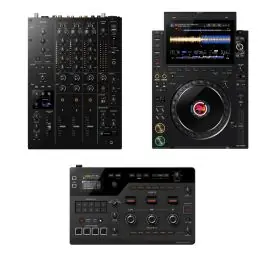 Sichere Zahlung AlphaTheta DJM-V5 + 2x CDJ-3000X + RMX-IGNITE