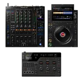 Neue Ware AlphaTheta DJM-A9 + 2x CDJ-3000X + RMX-IGNITE