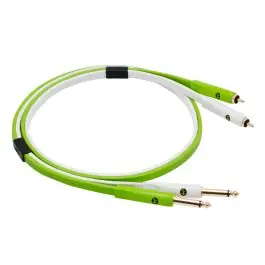 Highlight NEO-W by Oyaide d+ Stereo Cinch/dual-6,3mm-Mono-Klinke Kabel, 1.0m Länge (Retoure)