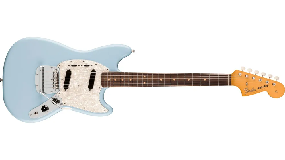 Gratis Versand Fender Vintera III Mid 60s Mustang RW SBL