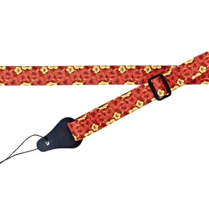 Heißes Angebot Ortega OUS-ORFL Ukulelengurt Orange Flower