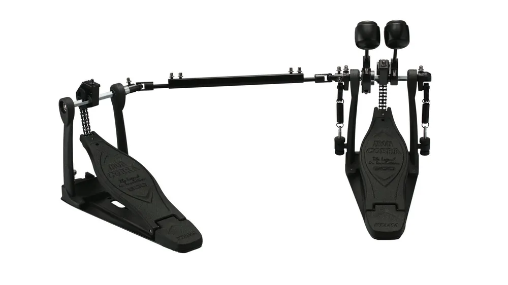 Garantierte Lieferung Tama HP600DTWG Iron Cobra Twin Mattschwarz Drum Pedal