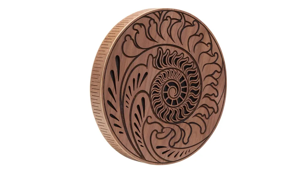 Bestseller MEINL Sonic Energy 10" Rain Disk, Ozeanklang, Fibonacci-inspirierte Gravur