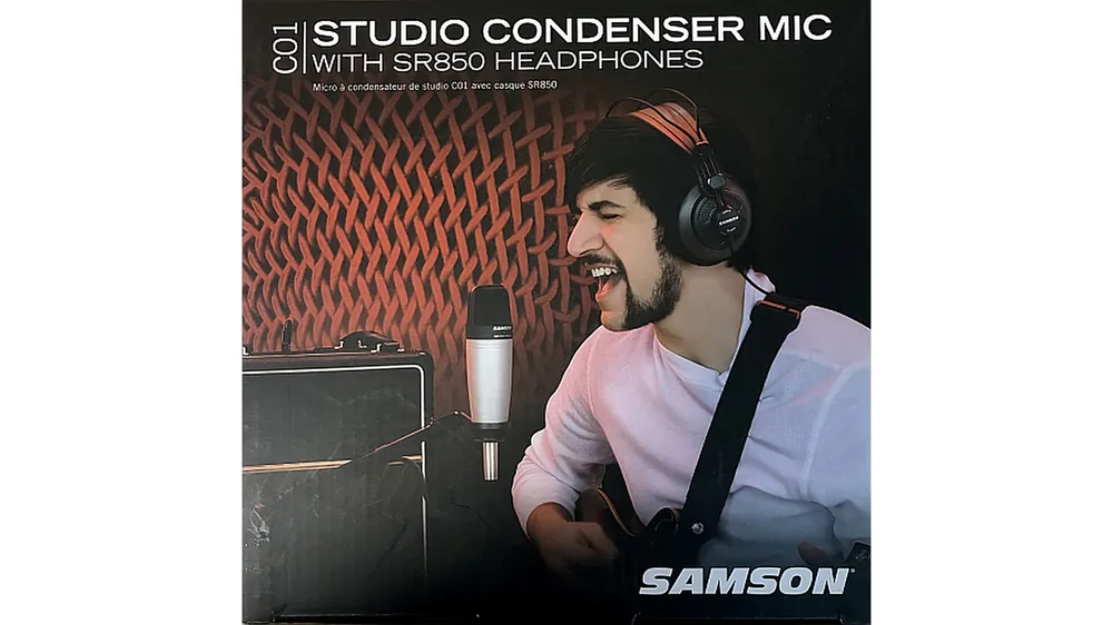 Samson CO1/SR850 Bundle Mikro+Kopfhörer Nur Für Kurze Zeit
