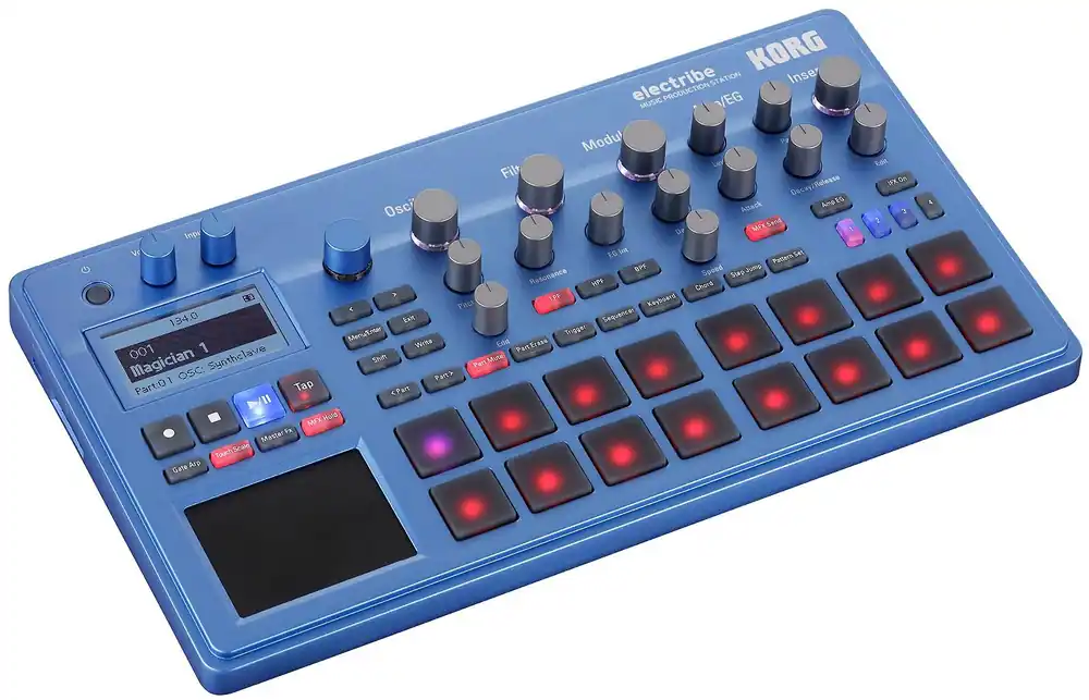 Begrenztes Angebot Korg Electribe 2 blue Music Production Station Retoure - RETOURE