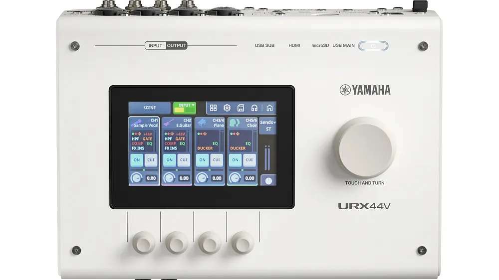 Beliebt Yamaha URX44V WH Digital Audio-Video Interface