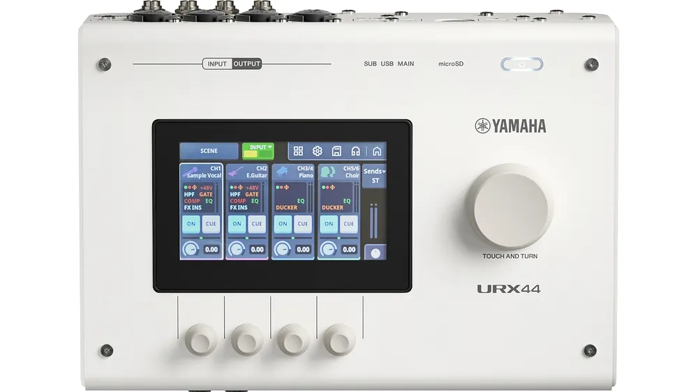 Yamaha URX44 WH Digital Audio-Interface Echt