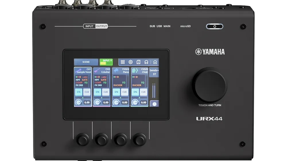 Yamaha URX44 BK Digital Audio-Interface Gratis Versand
