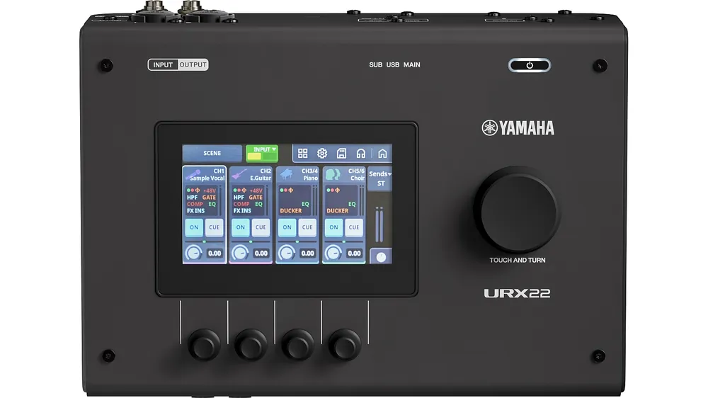 Yamaha URX22 BK Digitales Audio-Interface Neue Ware
