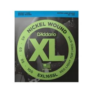 Begrenztes Angebot D'Addario EXL165SL Bass 45-105 Long Scale