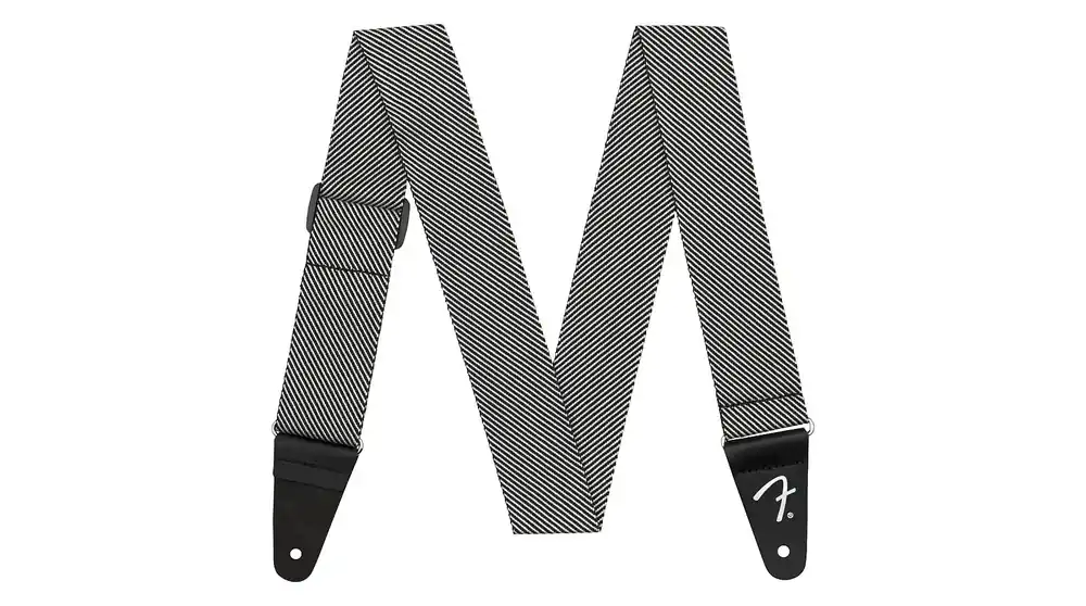 Fender Modern Tweed Gurt White/Black Bestpreis