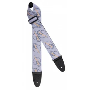 Ortega OSN-65SKCO Gurt Skull/Charcoal grau/weiß Versand Am Gleichen Tag