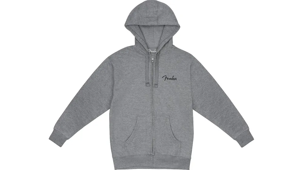 Fender Spaghetti Small Logo XL Hoodie Athletic Gray Top-Angebot