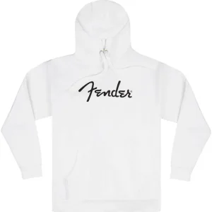 Fender Spaghetti Logo Hoodie Olympic White XL Neue Kollektion