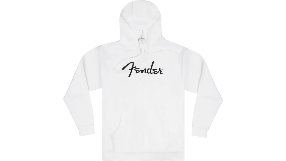 Fender Spaghetti Logo Hoodie Olympic White XL Neue Kollektion