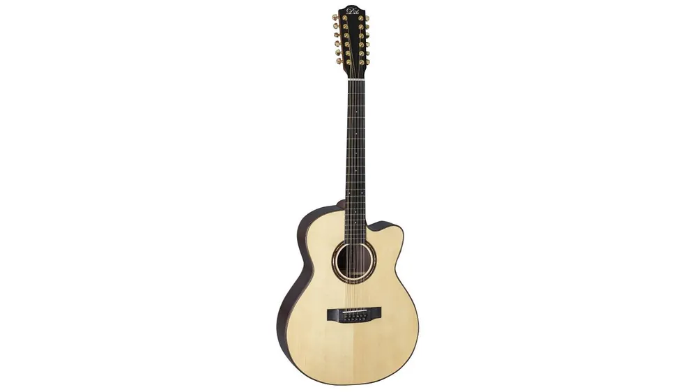 Zertifiziert Duke GA-PF-Cut-Solid-12 Westerngitarre