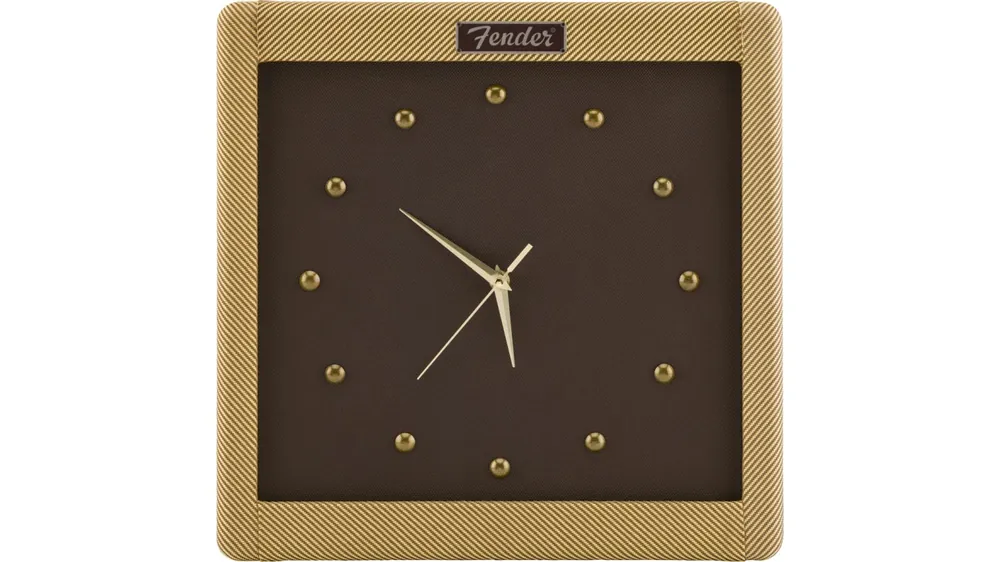 Fender Tweed Wall Clock, Wanduhr Nur Für Kurze Zeit