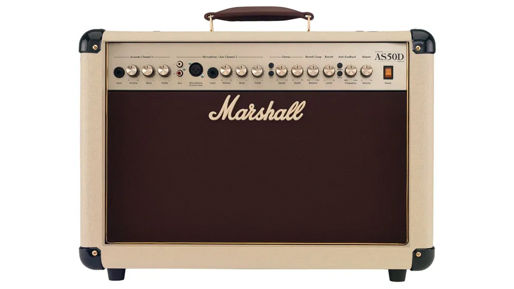 Finale Aktion Marshall AS-50DVC AcousticSoloist Creme
