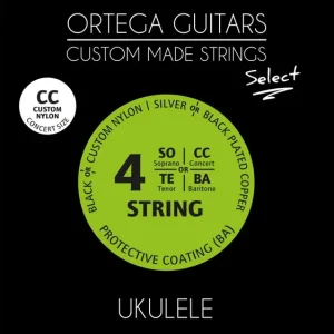 Ortega Ukulelen Saiten Satz UKS-CC Concert Heißes Angebot