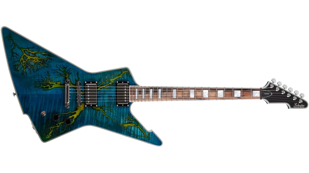 Mega-Angebot Schecter E-1 Electro Resin Transparent Blue