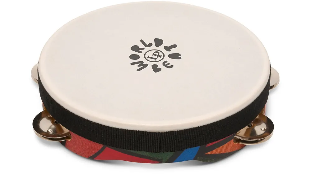 Abverkauf Latin Percussion Tambourin World Beat Single 8'' Row with Head LP7022