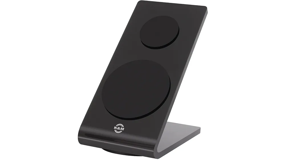 Schneller Versand K&M Tablet-PC-Ständer schwarz mit Haftpads