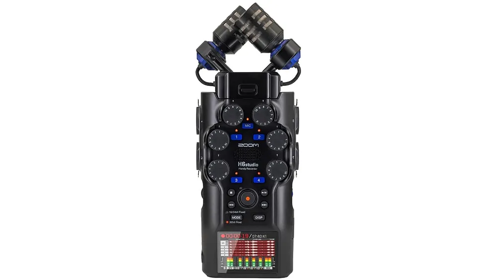 Zoom H6studio Handy-Recorder Markenprodukt