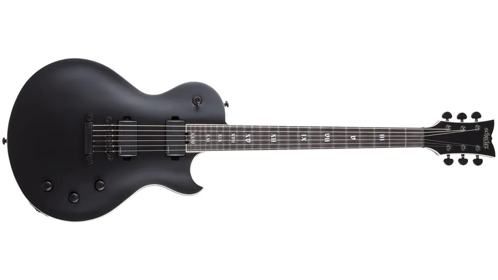 Schecter SLS Elite Solo-II Evil Twin, Satin Black Angebot