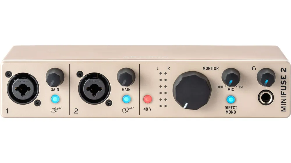Preisreduziert Arturia MiniFuse 2 Champagne Interface