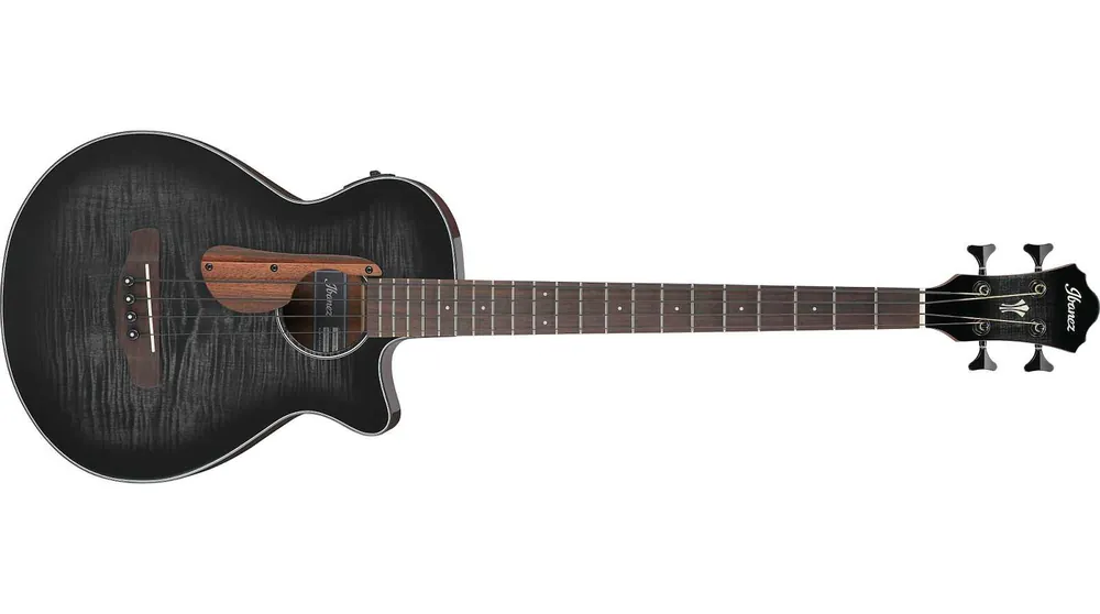 Kostenloser Versand Ibanez AEGB25E-TKH A-Bass Transparent Black Sunburst