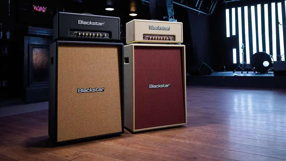 Neu Im Sortiment Blackstar Debut 100RH Head & Box 212V Half Stack Beige