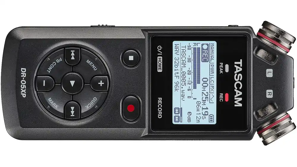 Tascam DR-05XP Handheld Digital Recorder Kostenloser Rückversand