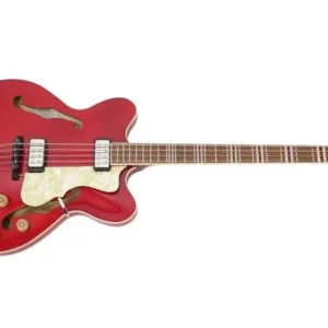 Höfner HCT-500/7-TR Verythin E-Bass Transparent Red Kostenfreie Lieferung