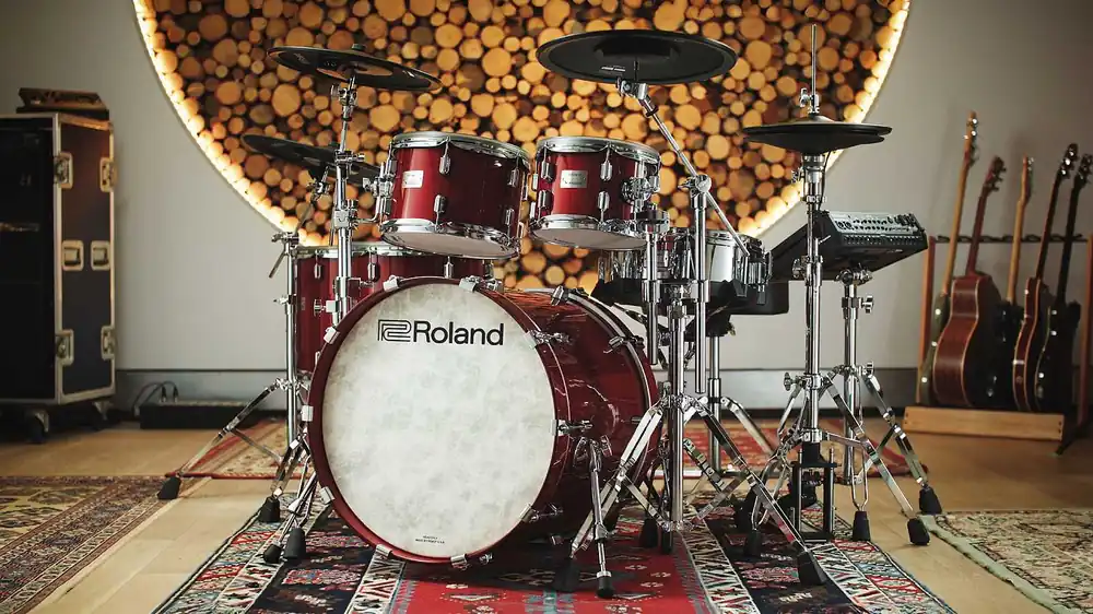 Roland VAD716-GC V-Drum Kit Gloss Cherry Zertifiziert
