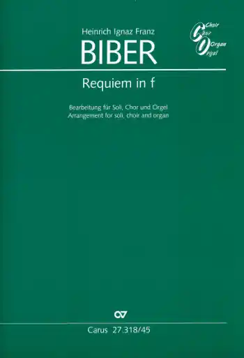 Mega-Angebot Requiem f-Moll für Soli, gem Chor und Orgel