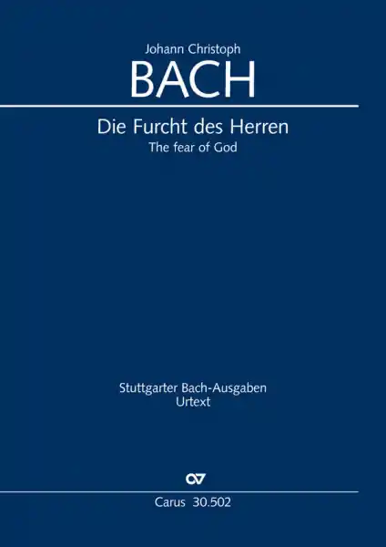 Die Furcht des Herren für Soli (SSATB), Chor und Orchester Jetzt Kaufen