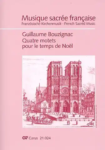 4 Motets pour le temps de Noel für gem Chor a cappella Super-Preis