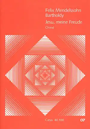 Jesu meine Freude für gem Chor und Orchester Direktkauf