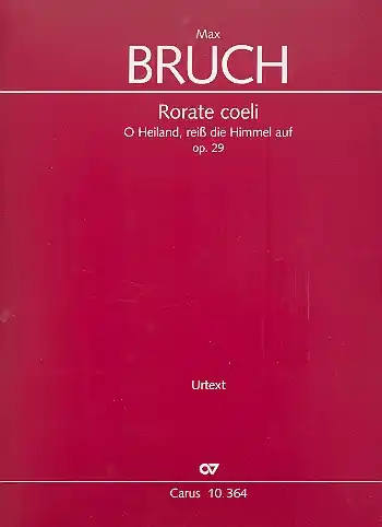 O Heiland reiß die Himmel auf op.29 für gem Chor und Orchester Solange Der Vorrat Reicht