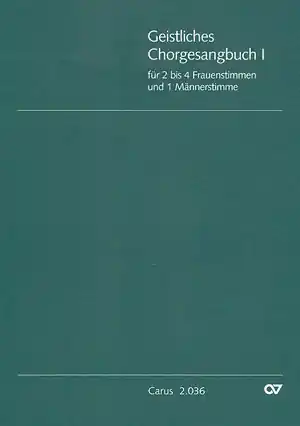Geistliches Chorgesangbuch Band 1 für gem Chor (SAM) a cappella Abverkauf
